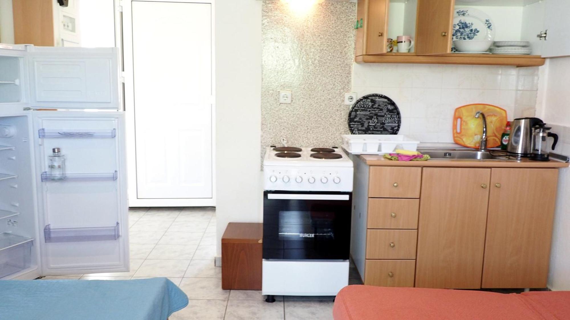 Agapi Apartments Siviri Bagian luar foto